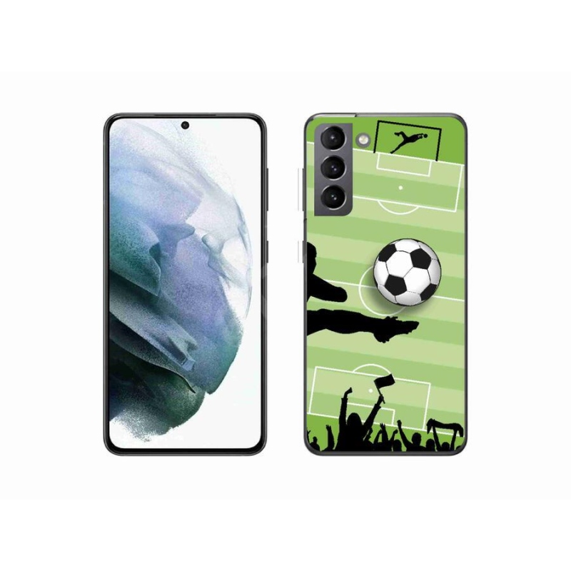 Gélový kryt mmCase na mobil Samsung Galaxy S21 - futbal 3