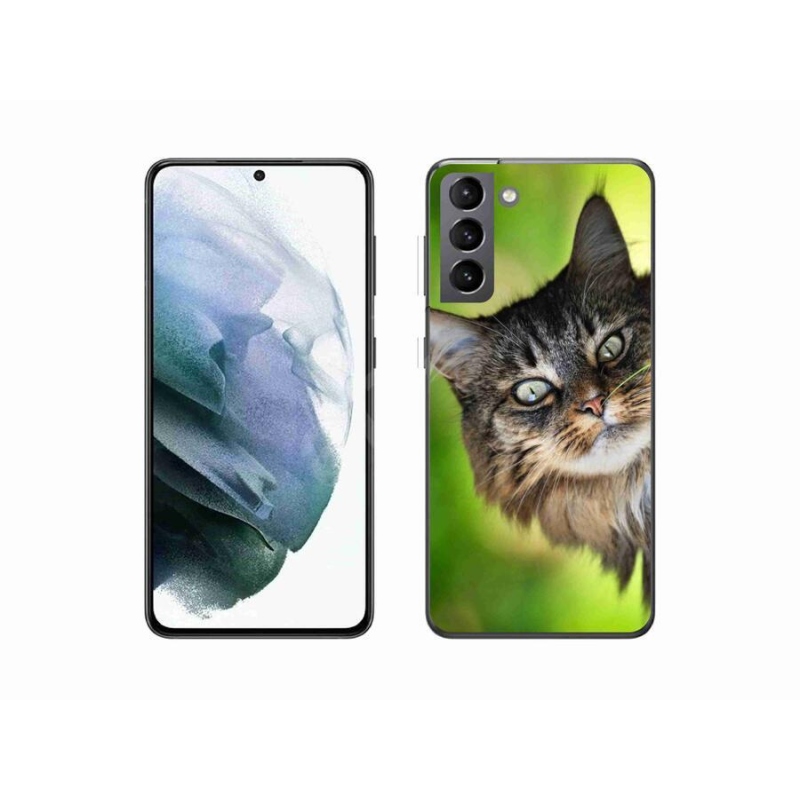 Gélový kryt mmCase na mobil Samsung Galaxy S21 - mačka 3