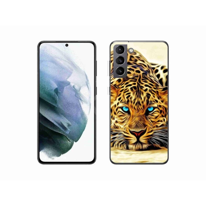 Gélový kryt mmCase na mobil Samsung Galaxy S21 - kreslený tiger