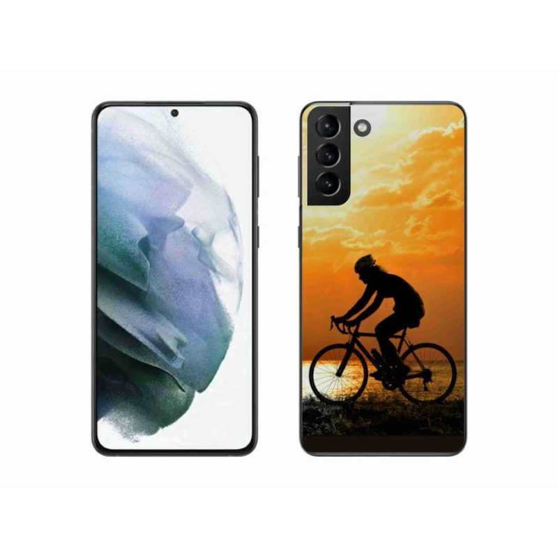 Gélový kryt mmCase na mobil Samsung Galaxy S21 Plus - cyklovýlety