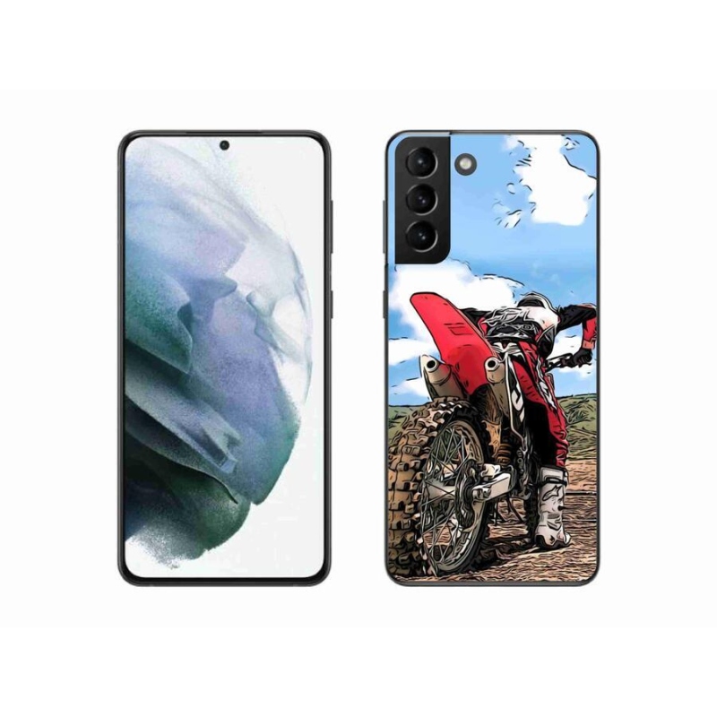 Gélový kryt mmCase na mobil Samsung Galaxy S21 Plus - moto