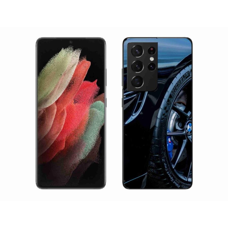 Gélový kryt mmCase na mobil Samsung Galaxy S21 Ultra 5G - auto 2