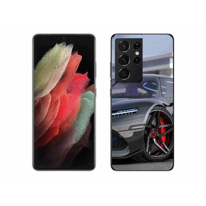 Gélový kryt mmCase na mobil Samsung Galaxy S21 Ultra 5G - auto 5