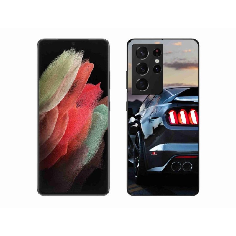 Gélový kryt mmCase na mobil Samsung Galaxy S21 Ultra 5G - auto 7