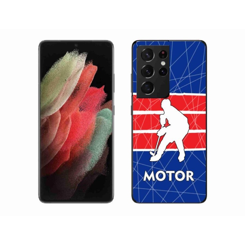 Gélový kryt mmCase na mobil Samsung Galaxy S21 Ultra 5G - Motor