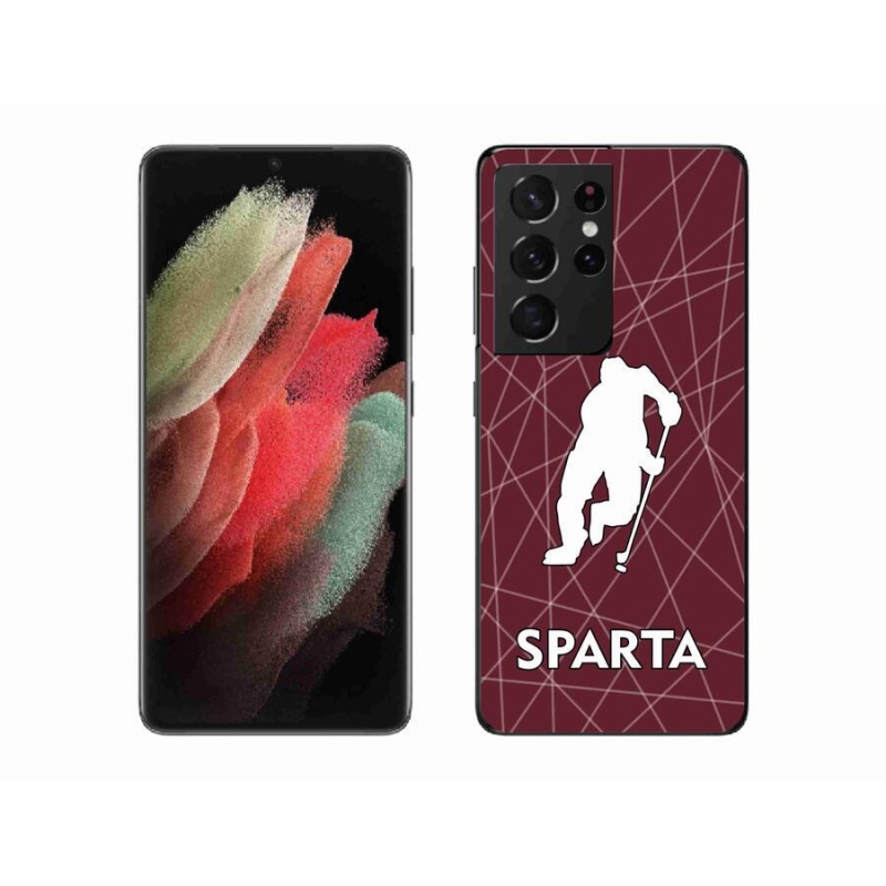 Gélový kryt mmCase na mobil Samsung Galaxy S21 Ultra 5G - Sparta