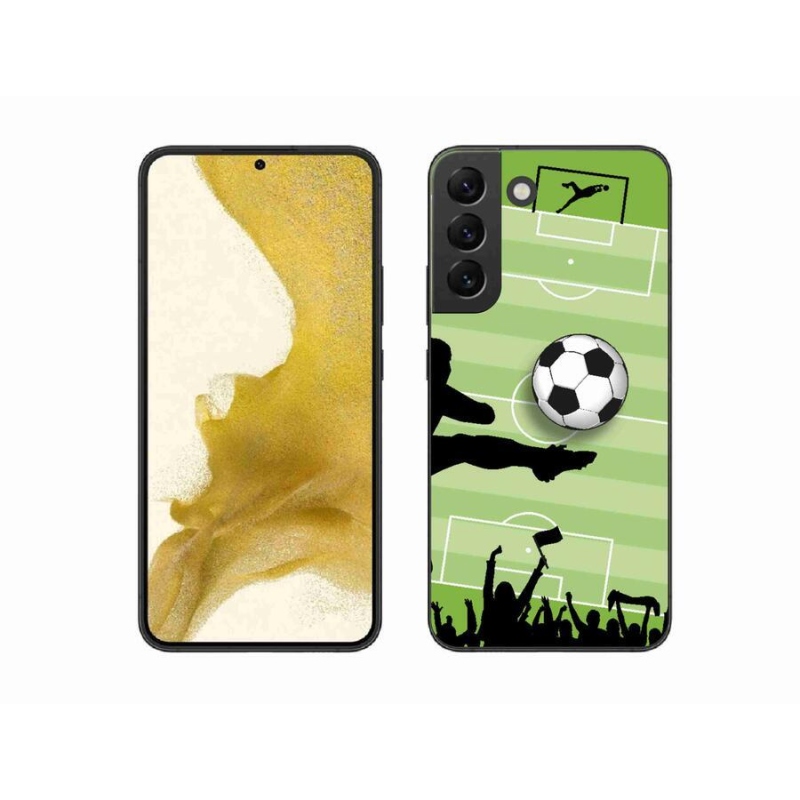 Gélový kryt mmCase na mobil Samsung Galaxy S22+ 5G - futbal 3