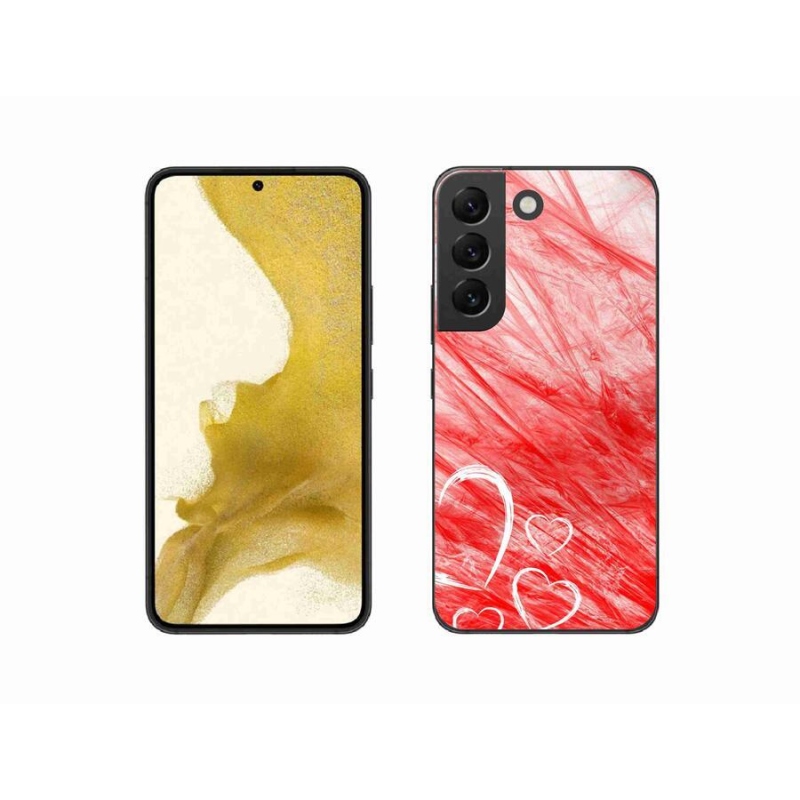 Gélový kryt mmCase na mobil Samsung Galaxy S22 5G - heart