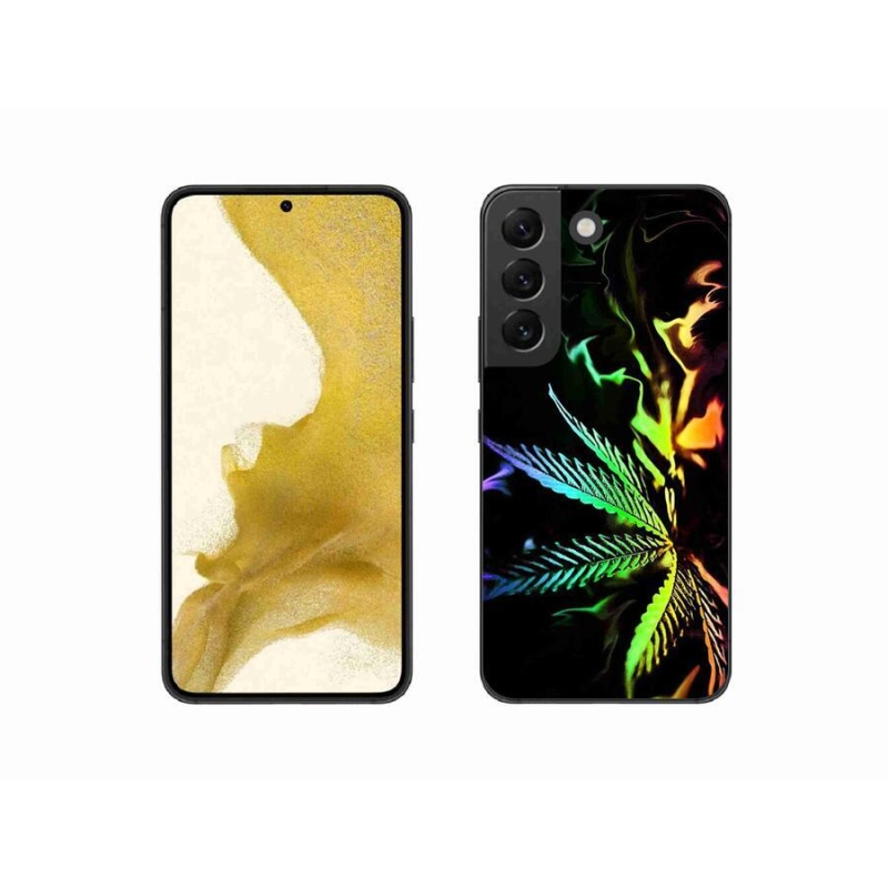 Gélový kryt mmCase na mobil Samsung Galaxy S22 5G - konope 2