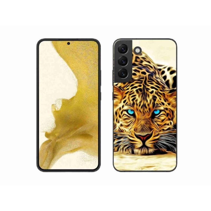 Gélový kryt mmCase na mobil Samsung Galaxy S22+ 5G - kreslený tiger