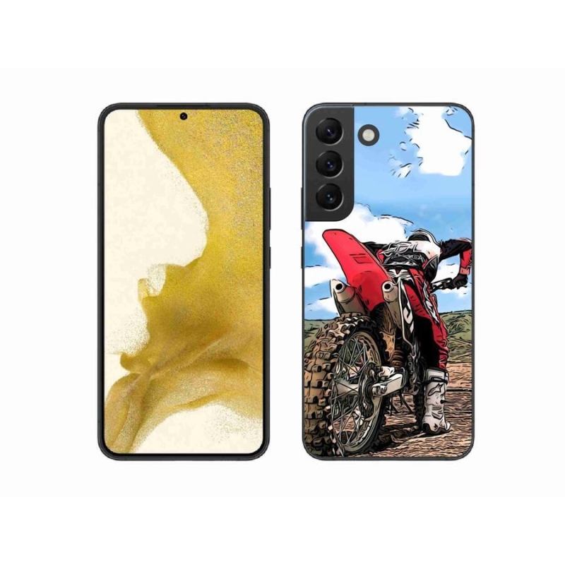 Gélový kryt mmCase na mobil Samsung Galaxy S22+ 5G - moto