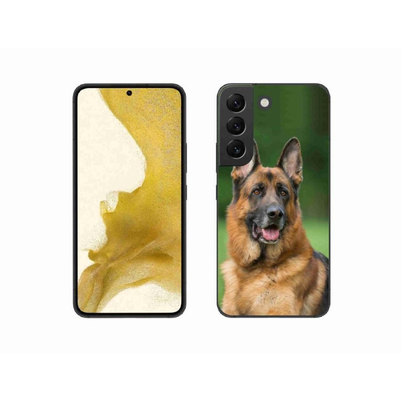 Gélový kryt mmCase na mobil Samsung Galaxy S22 5G - nemecký ovčiak