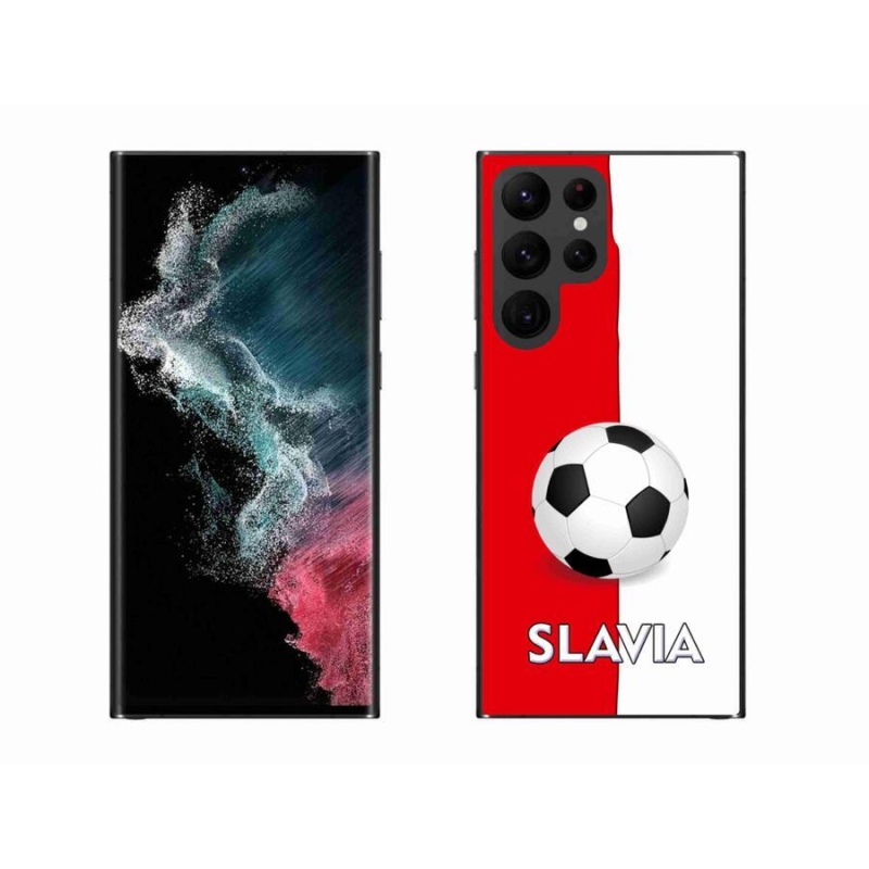 Gélový kryt mmCase na mobil Samsung Galaxy S22 Ultra 5G - futbal 2