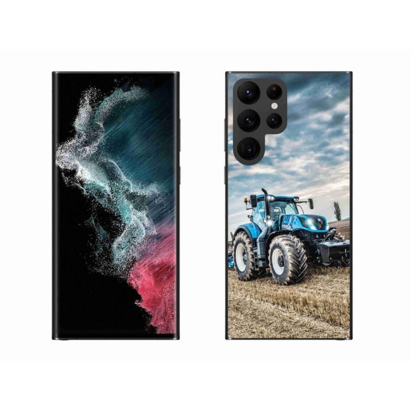 Gélový kryt mmCase na mobil Samsung Galaxy S22 Ultra 5G - traktor 2