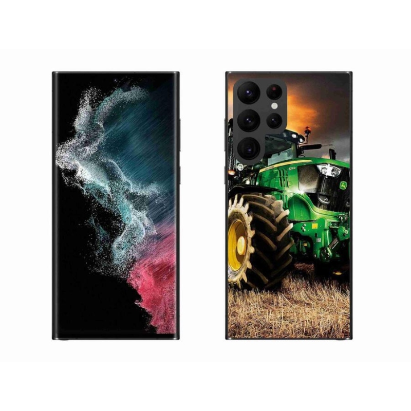 Gélový kryt mmCase na mobil Samsung Galaxy S22 Ultra 5G - traktor