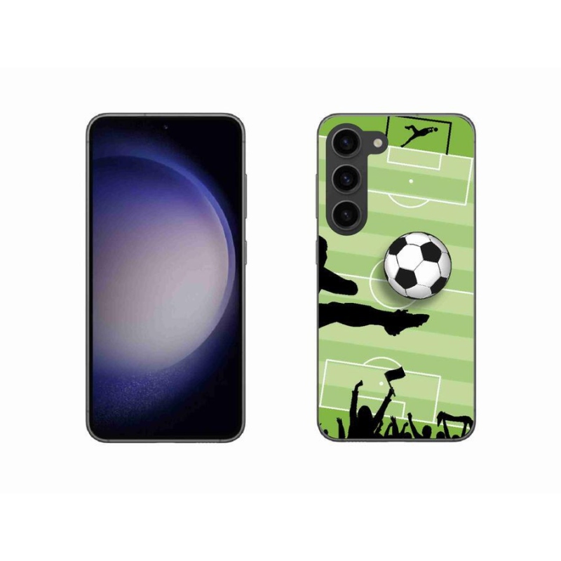 Gélový kryt mmCase na mobil Samsung Galaxy S23 5G - futbal 3