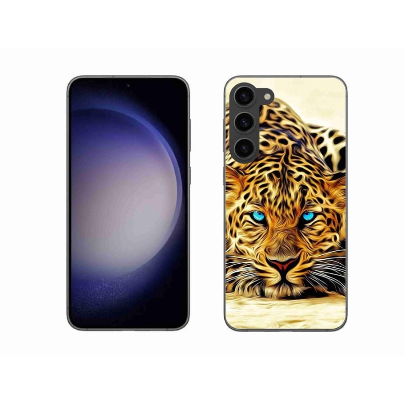 Gélový kryt mmCase na mobil Samsung Galaxy S23+ 5G - kreslený tiger