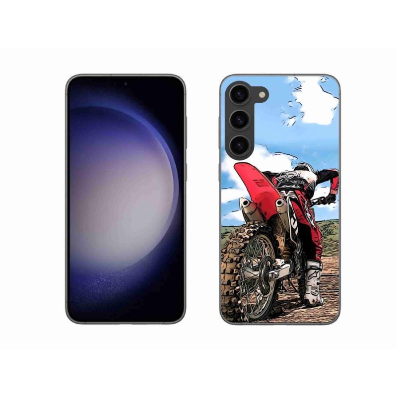 Gélový kryt mmCase na mobil Samsung Galaxy S23+ 5G - moto