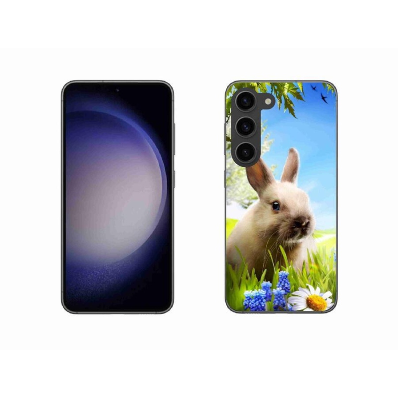 Gélový kryt mmCase na mobil Samsung Galaxy S23 5G - zajačik