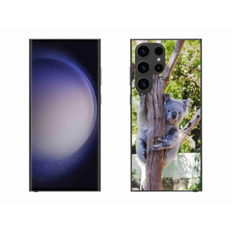 Gélový kryt mmCase na mobil Samsung Galaxy S23 Ultra 5G - koala