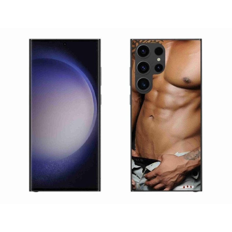 Gélový kryt mmCase na mobil Samsung Galaxy S23 Ultra 5G - sexy muž