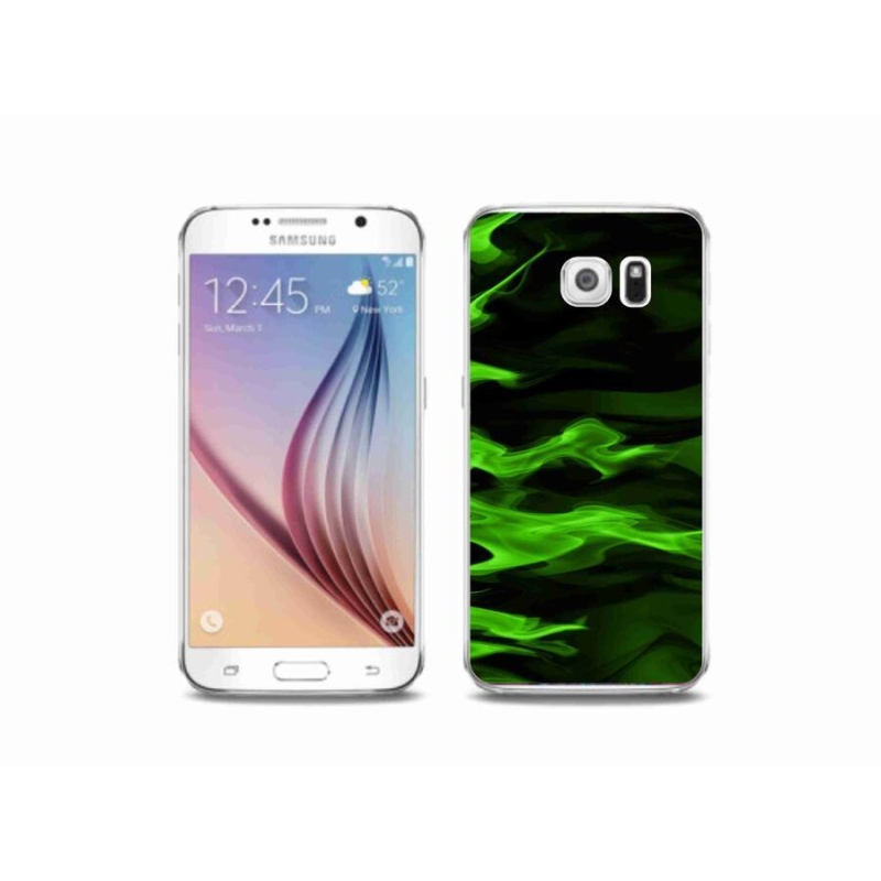 Gélový kryt mmCase na mobil Samsung Galaxy S6 - abstraktné vzor 10