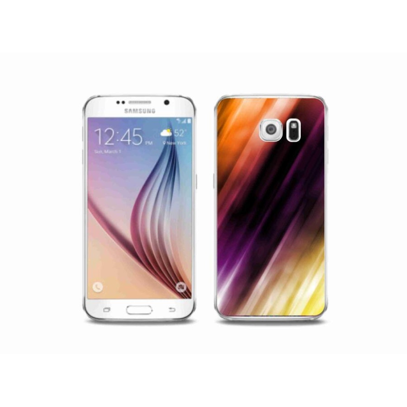 Gélový kryt mmCase na mobil Samsung Galaxy S6 - abstraktné vzor 5