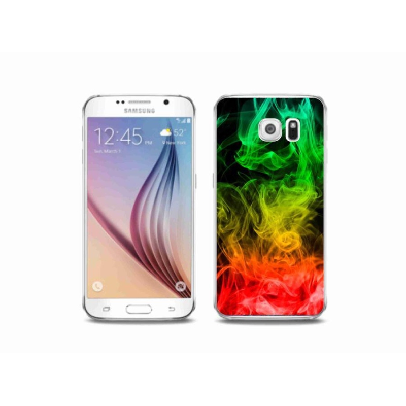 Gélový kryt mmCase na mobil Samsung Galaxy S6 - abstraktné vzor 7