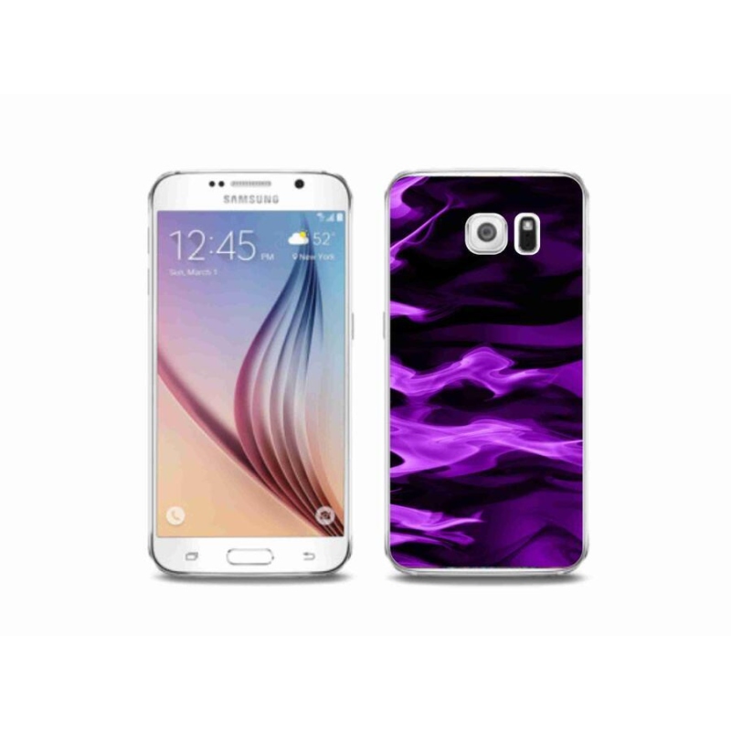 Gélový kryt mmCase na mobil Samsung Galaxy S6 - abstraktné vzor 9