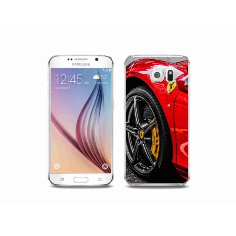 Gélový kryt mmCase na mobil Samsung Galaxy S6 - auto 1