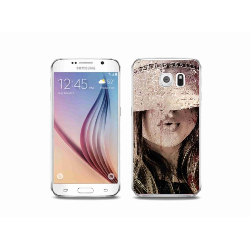 Gélový kryt mmCase na mobil Samsung Galaxy S6 - dievča