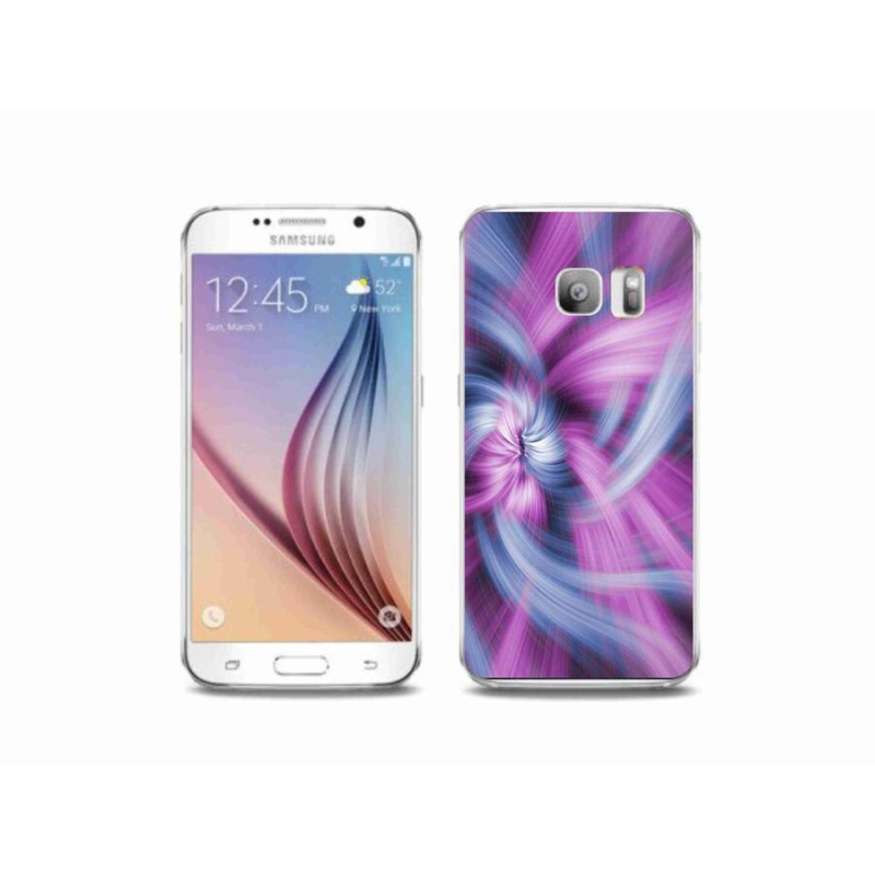 Gélový kryt mmCase na mobil Samsung Galaxy S6 Edge - abstrakt 12