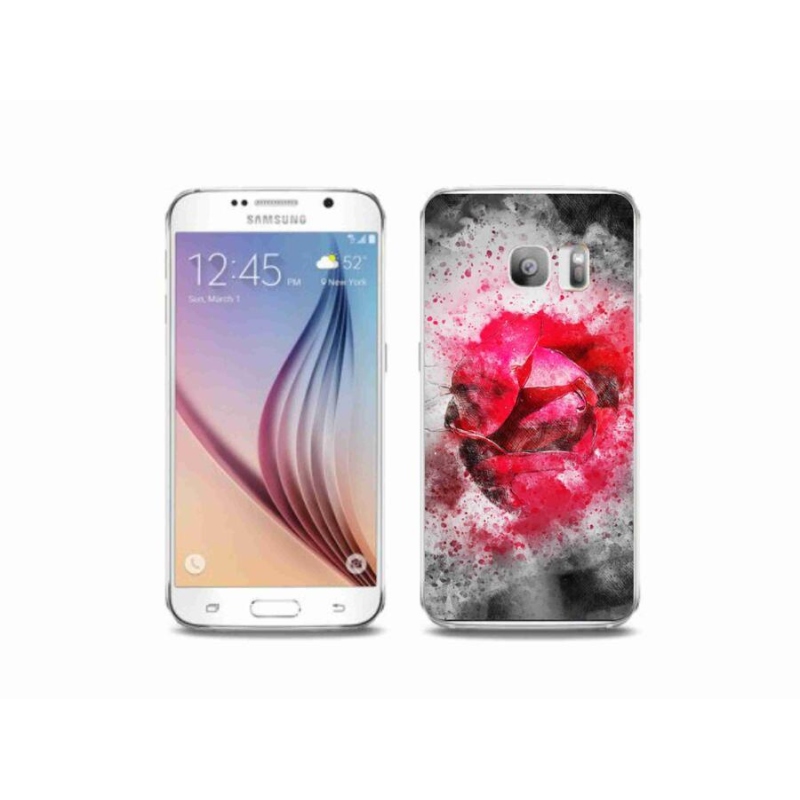 Gélový kryt mmCase na mobil Samsung Galaxy S6 Edge - abstrakt 9