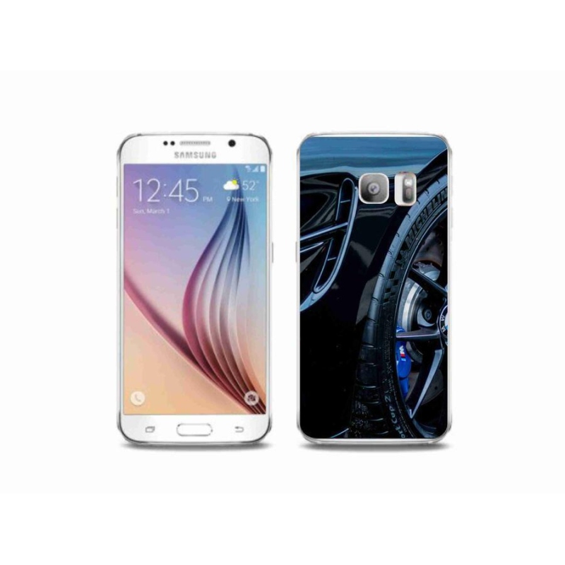 Gélový kryt mmCase na mobil Samsung Galaxy S6 Edge - auto 2