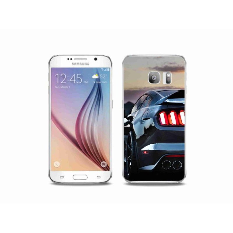 Gélový kryt mmCase na mobil Samsung Galaxy S6 Edge - auto 7