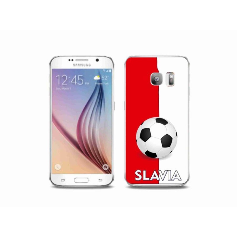 Gélový kryt mmCase na mobil Samsung Galaxy S6 Edge - futbal 2