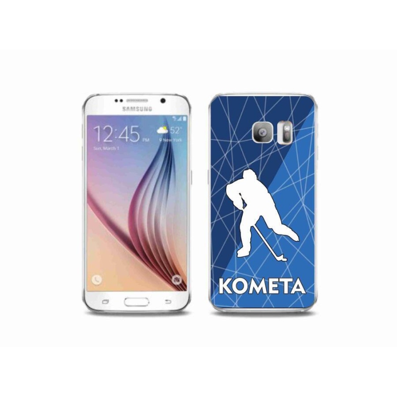 Gélový kryt mmCase na mobil Samsung Galaxy S6 Edge - Kometa