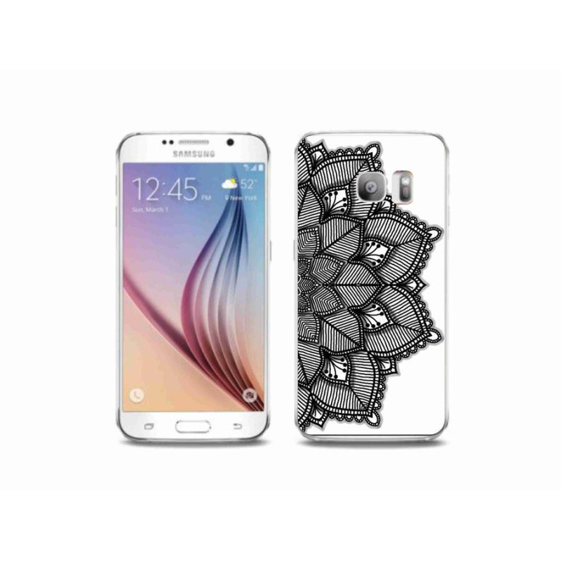 Gélový kryt mmCase na mobil Samsung Galaxy S6 Edge - mandala