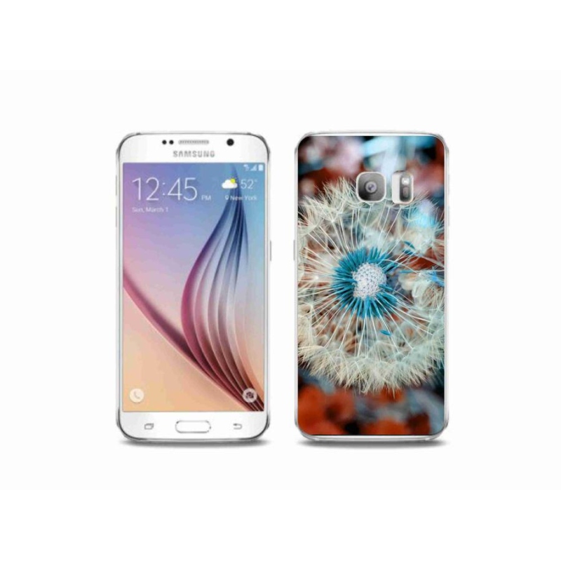 Gélový kryt mmCase na mobil Samsung Galaxy S6 Edge - odkvitnuté púpava 1
