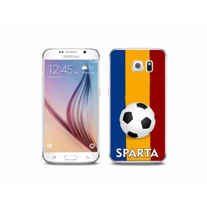 Gélový kryt mmCase na mobil Samsung Galaxy S6 - futbal 1