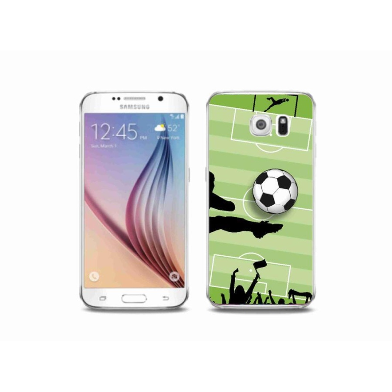 Gélový kryt mmCase na mobil Samsung Galaxy S6 - futbal 3