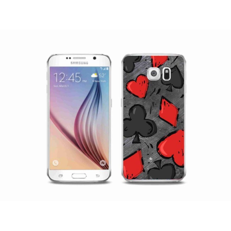 Gélový kryt mmCase na mobil Samsung Galaxy S6 - karta 1