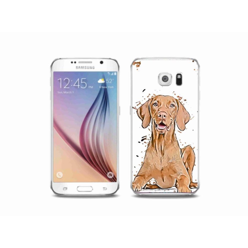 Gélový kryt mmCase na mobil Samsung Galaxy S6 - maďar