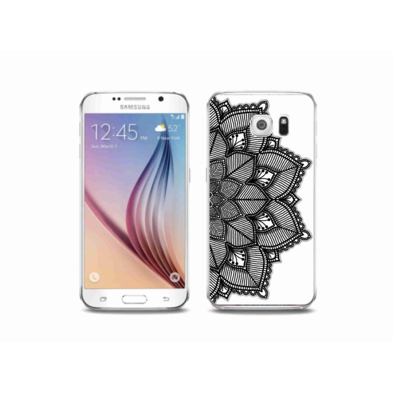 Gélový kryt mmCase na mobil Samsung Galaxy S6 - mandala