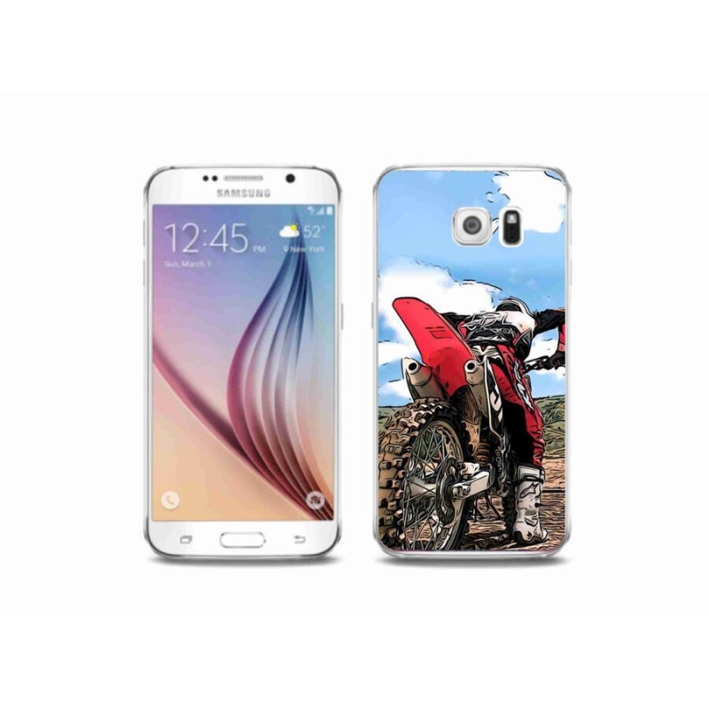 Gélový kryt mmCase na mobil Samsung Galaxy S6 - moto