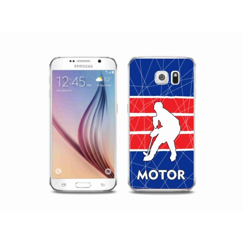 Gélový kryt mmCase na mobil Samsung Galaxy S6 - Motor