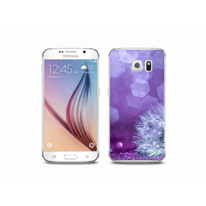 Gélový kryt mmCase na mobil Samsung Galaxy S6 - odkvitnuté púpava 2