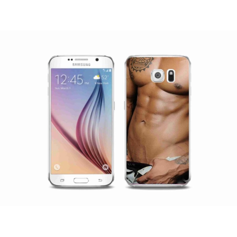 Gélový kryt mmCase na mobil Samsung Galaxy S6 - sexy muž