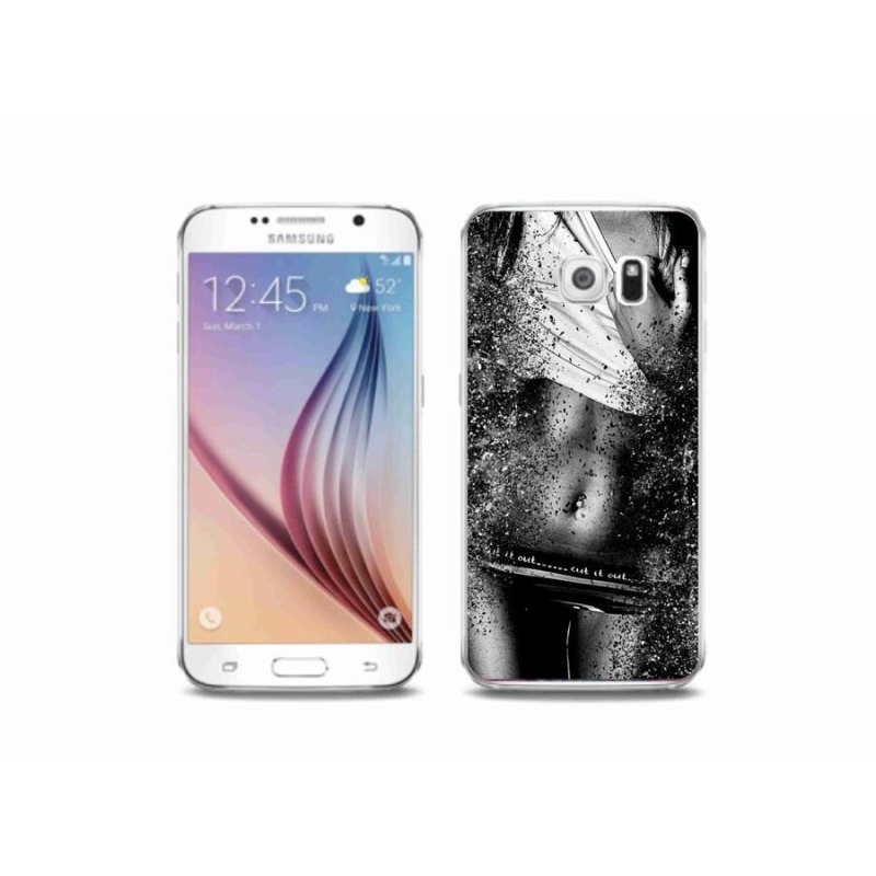 Gélový kryt mmCase na mobil Samsung Galaxy S6 - sexy žena 1