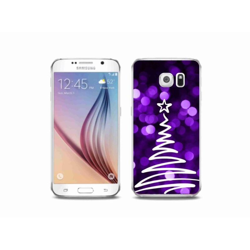 Gélový kryt mmCase na mobil Samsung Galaxy S6 - stromček